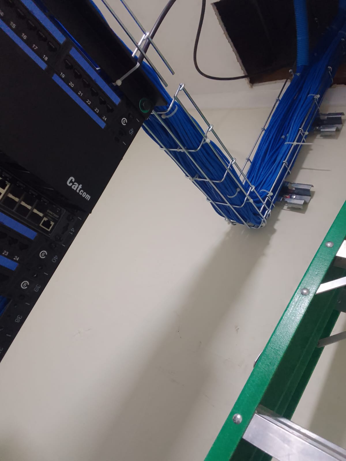 Técnicos trabajando