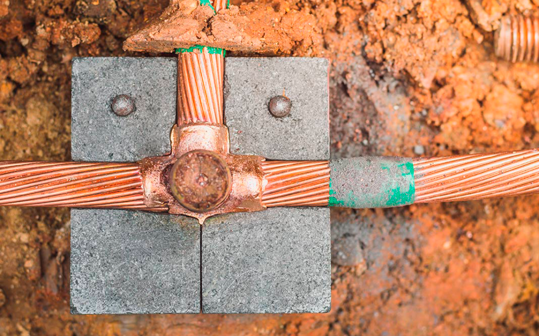 Red eléctrica a tierra